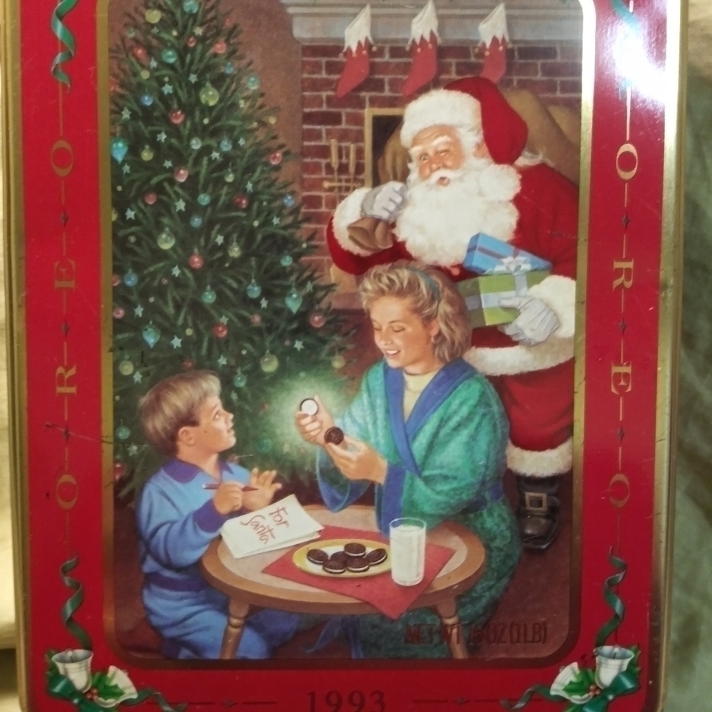 Vintage Nabisco Oreo Cookie Tin Circa 1993